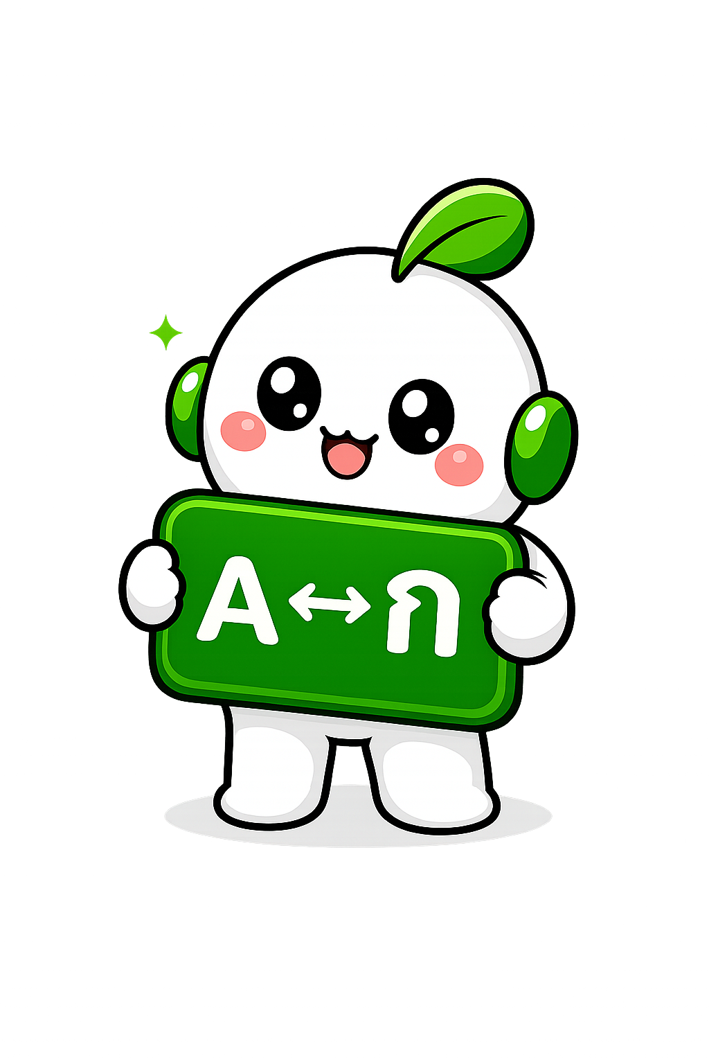 Bemuji mascot — your translation companion